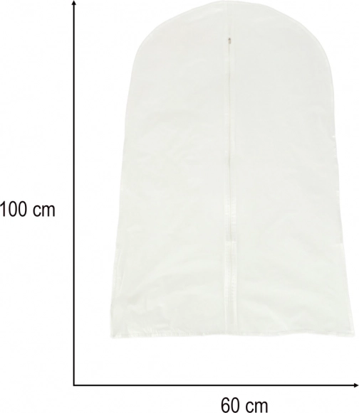 Transparante kledinghoes – 60 x 100 cm