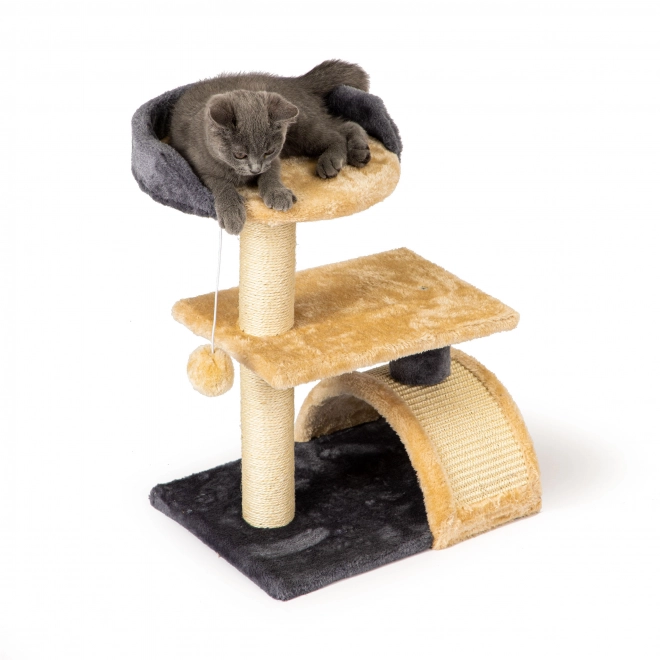 Kattenkrabpaal stapelbed boom hangspeeltje