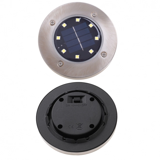 Tuin zonne-verlichting 8 LED 4 stuks - warm wit