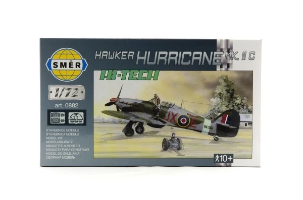 Vliegtuigmodel Hawker Hurricane MK.II HI TECH 1:72