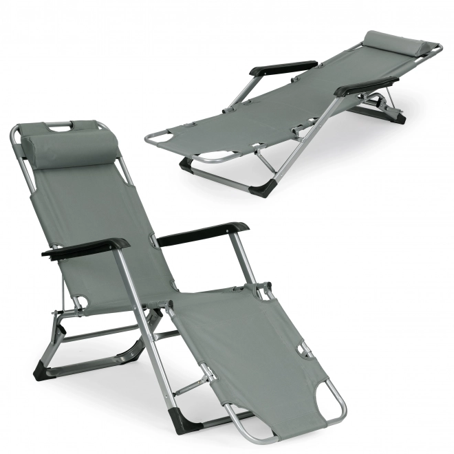 Opvouwbare strandstoel 2-in-1