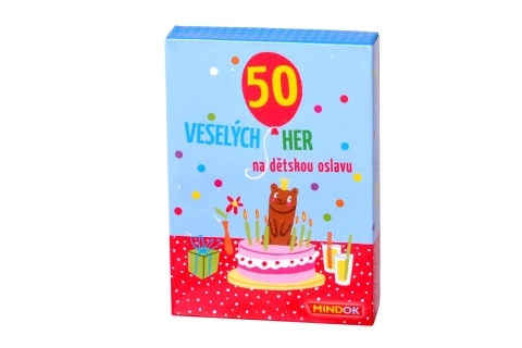 50 vrolijke spelletjes voor een kinderfeestje