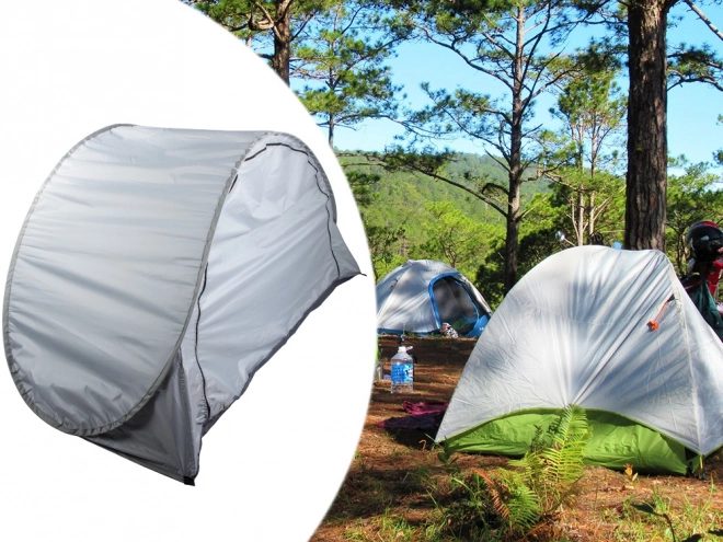 Zelfvouwende strandtent met UV-bescherming