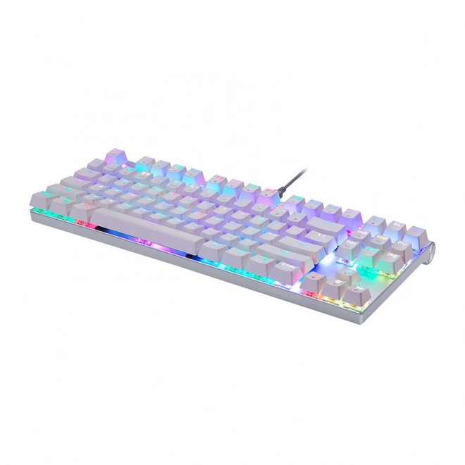 Mechanische gaming toetsenbord Motospeed CK101 RGB (wit)