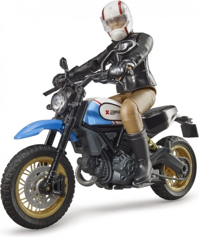 Authentieke Scrambler DUCATI op schaal 1:16