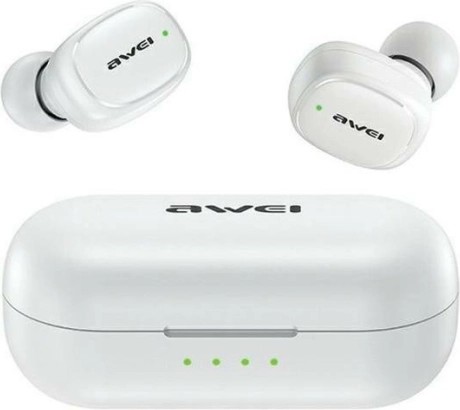 draadloze oordopjes awei t13 pro tws (bluetooth 5.1) wit