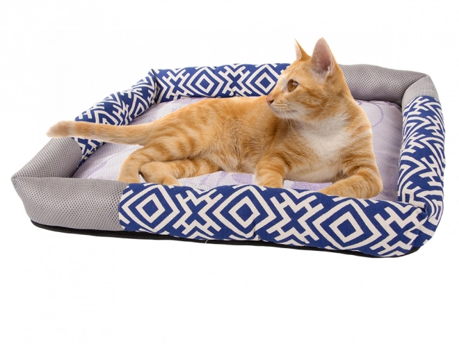 Kattenmand met krabpaal en omheining