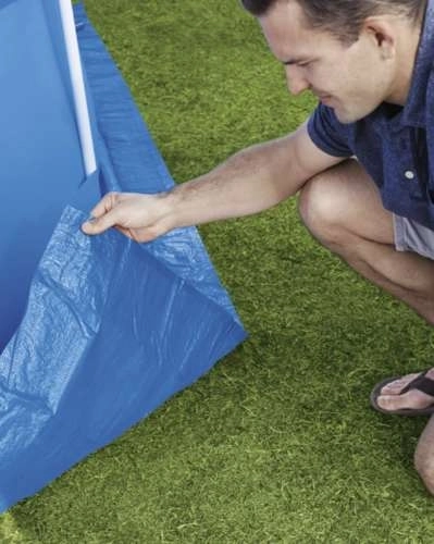 Beschermende mat voor zwembad Bestway 396x396 cm