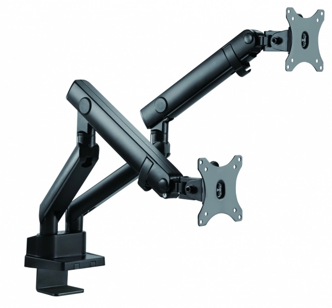 Dubbele monitorhouder tot 32" met veermechanisme