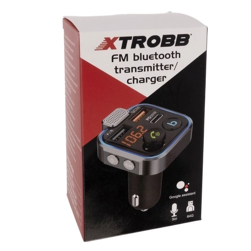 Bluetooth FM-zender/oplader Xtrobb 22355
