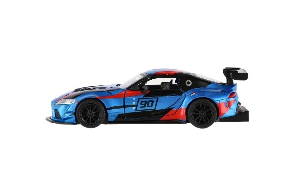 Auto Kinsmart Toyota GR Supra Racing metaal 13 cm