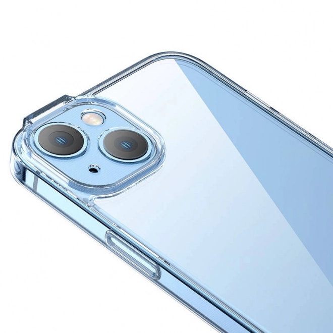 Transparante Glazen Hoes Baseus SuperCeramic en set gehard glas voor iPhone 14 – Plus