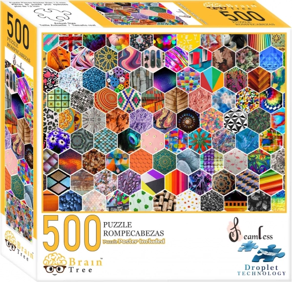 Puzzel afbeeldings-tegels 500 stukjes Brain Tree