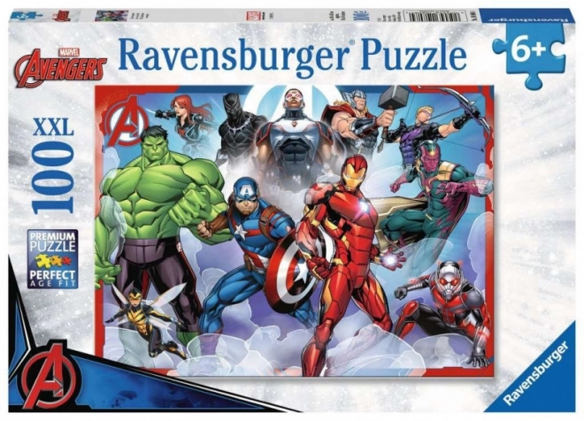 Ravensburger kinder puzzel Marvel Avengers 100 stukken