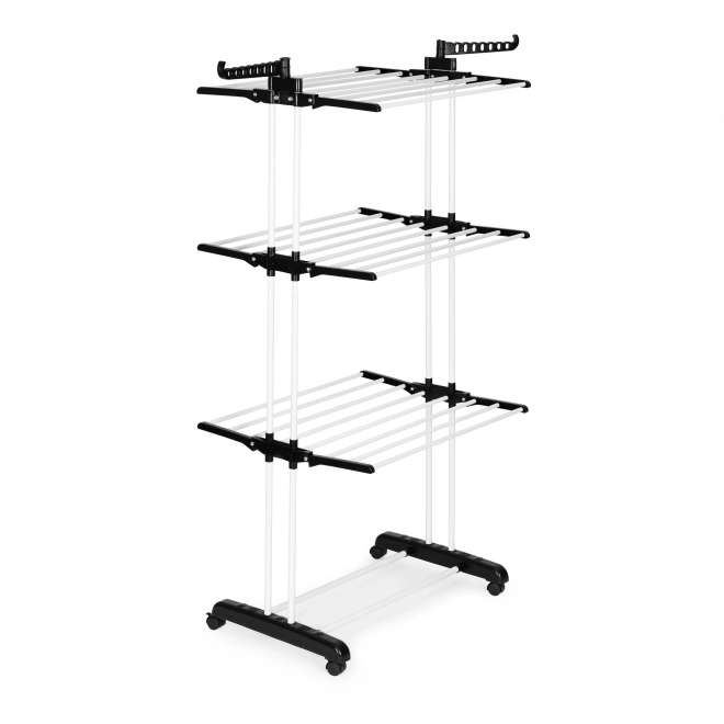 Verticale droger met wieltjes, opvouwbaar