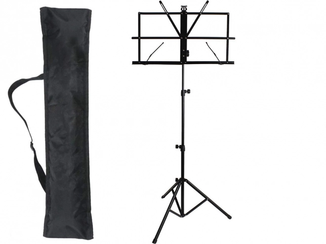 Muziekstandaard met verstelbare inklapbare constructie 130 cm