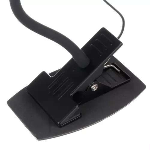 Bureaulamp met clip zwart Izoxis