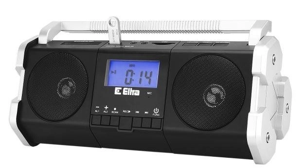 Radio Maja zwart-zilver