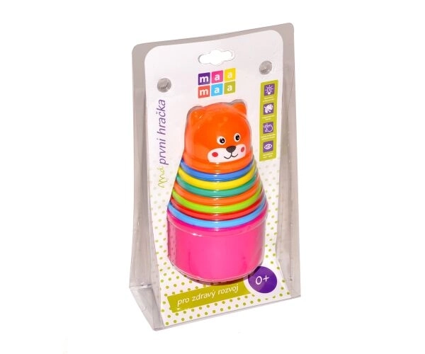 Stapelbare toren van bekers - 9 stuks