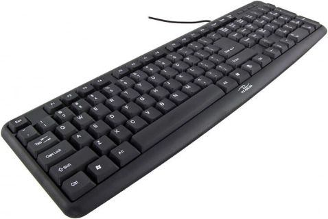 Ergonomische vorm voor comfortabel typen