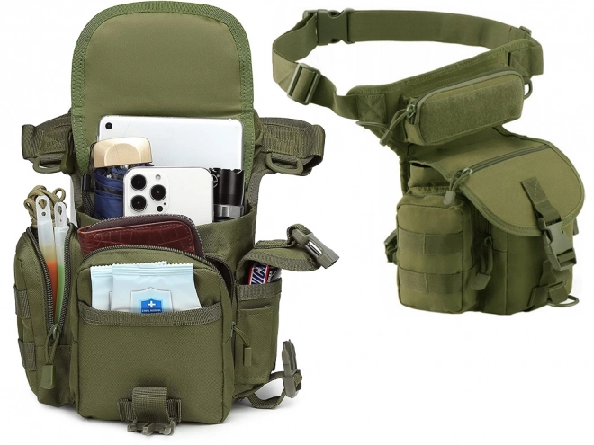 Multifunctionele tactische heuptas voor de dij