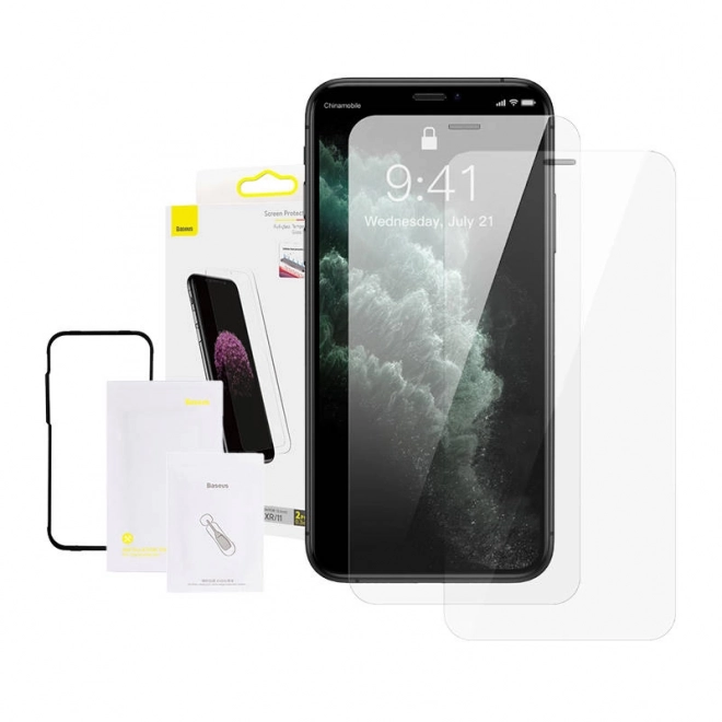 Baseus gehard glas voor iPhone XR/11