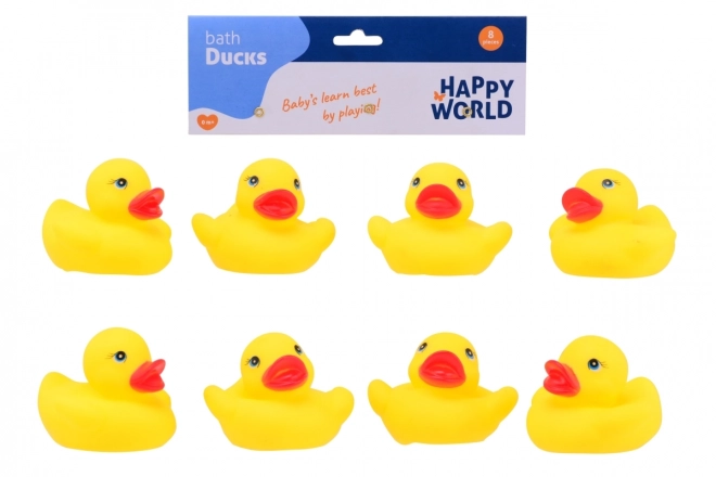 Rubberen eendjes voor in bad