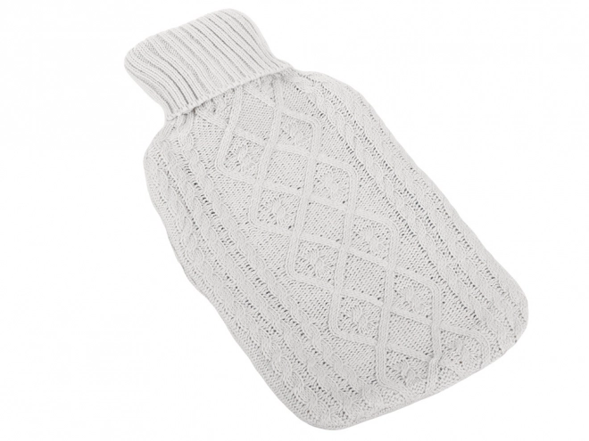 Warmwaterkruik met gebreide hoes 2L