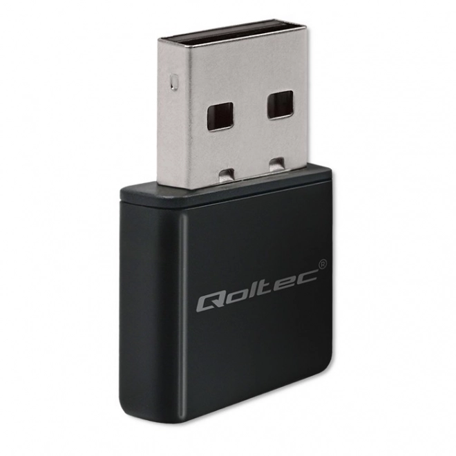 Draadloze Mini Adapter WiFi Qoltec USB 2.0 300Mbps
