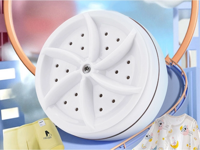 Draagbare wasmachine Mini Spin voor toeristische wasserij
