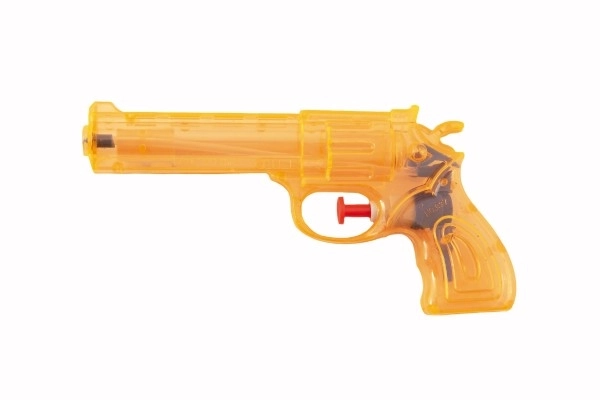 Waterpistool plastic 17cm 3 kleuren in zakje