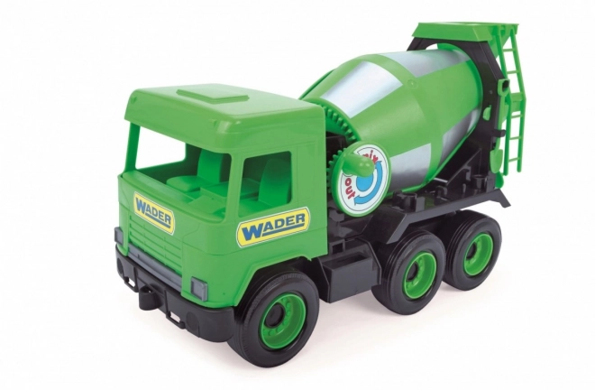 Betonmixer groen Middle Truck in een doos