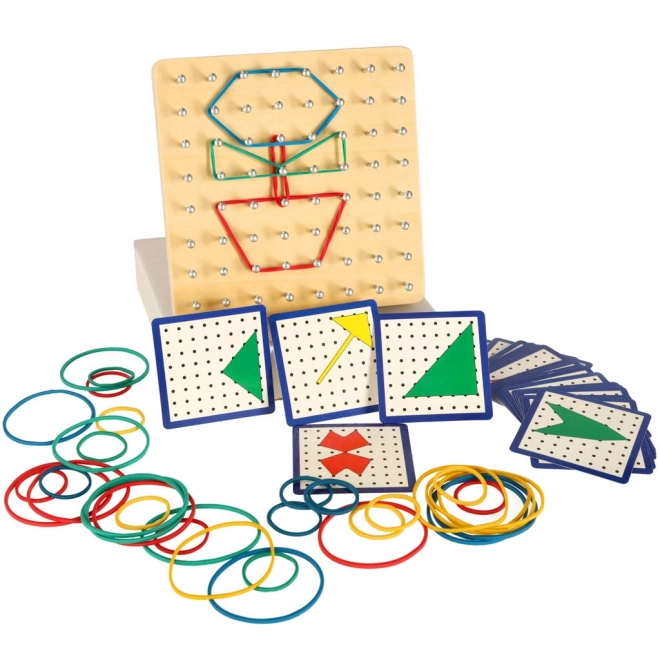 Houten bord Geoboard