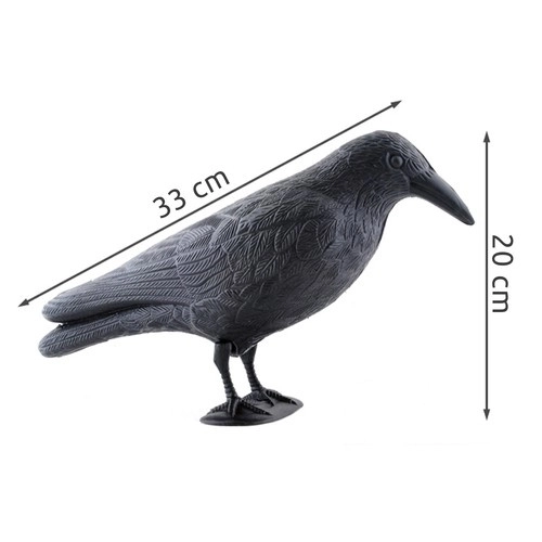 Afweermiddel kraai tegen vogels