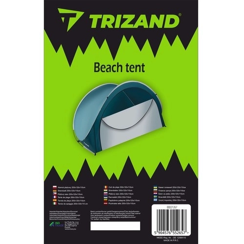 Strandtent 200x120x110cm Trizand 21267