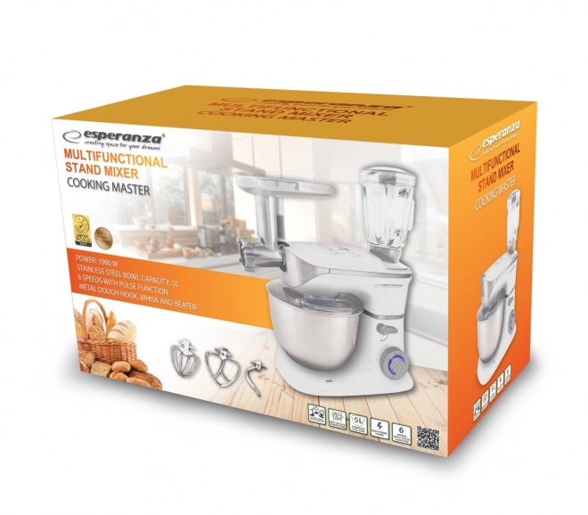 Robot planetaire multifunctionele Cooking Master 1000W 5L