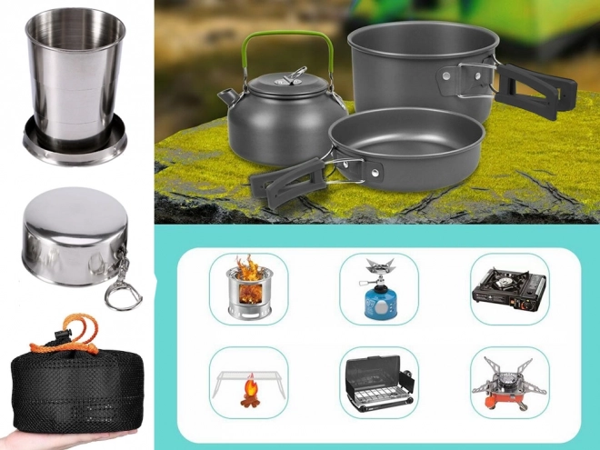 Set campingservies 18v1