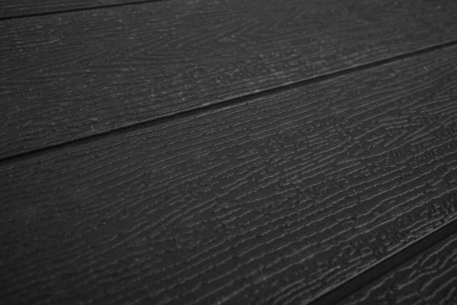 Opvouwbare tuintafel zwart 180 cm