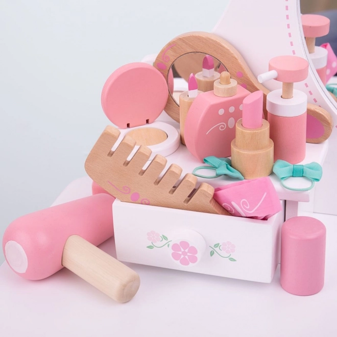 Bigjigs Toys houten cosmeticaset in koffer (11-delig)