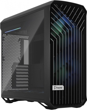Fractal Design Torrent zwart RGB TG Light Tint, 5x ventilator, ATX