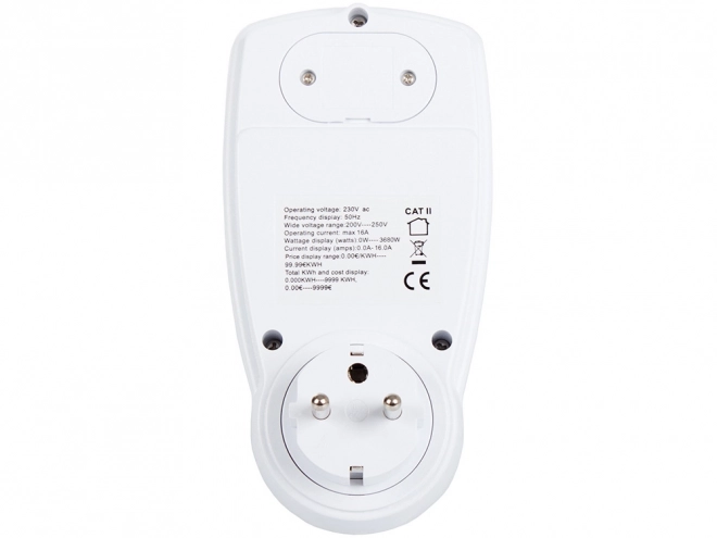Wattmeter met LED-verlichting