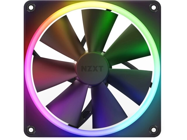 Ventilator NZXT F140 RGB 140mm zwart