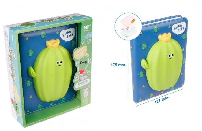 Notitieboek ⁄ Squishy dagboek - cactus