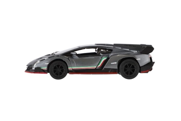 Modelauto Lamborghini Veneno metaal/plastic 13 cm met opwindmechanisme