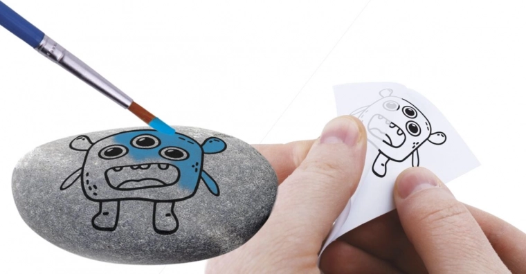 Eenvoudig schilderen met sjablonen