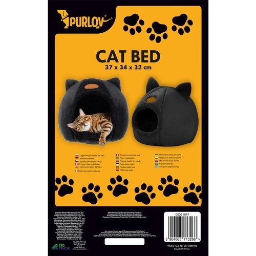 Pluche kattenbed - Purlov 21947