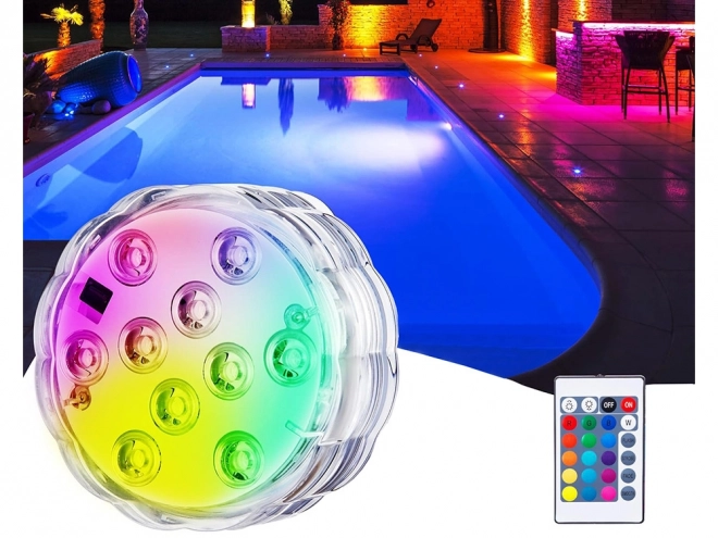 Onderwater LED-licht met RGB afstandsbediening