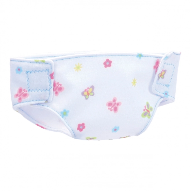 Set van slabbetjes en luiers voor poppen 36-40 cm