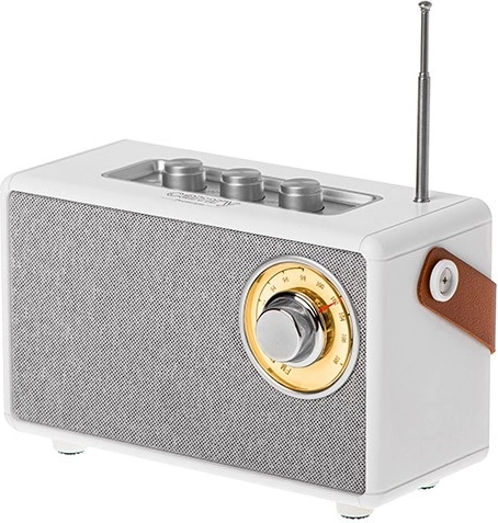Bluetooth-luidspreker CR1902 FM USB-C wit