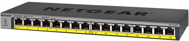 NETGEAR Schakelaar GS116PP 16x GE PoE+ Niet-Beheerbaar